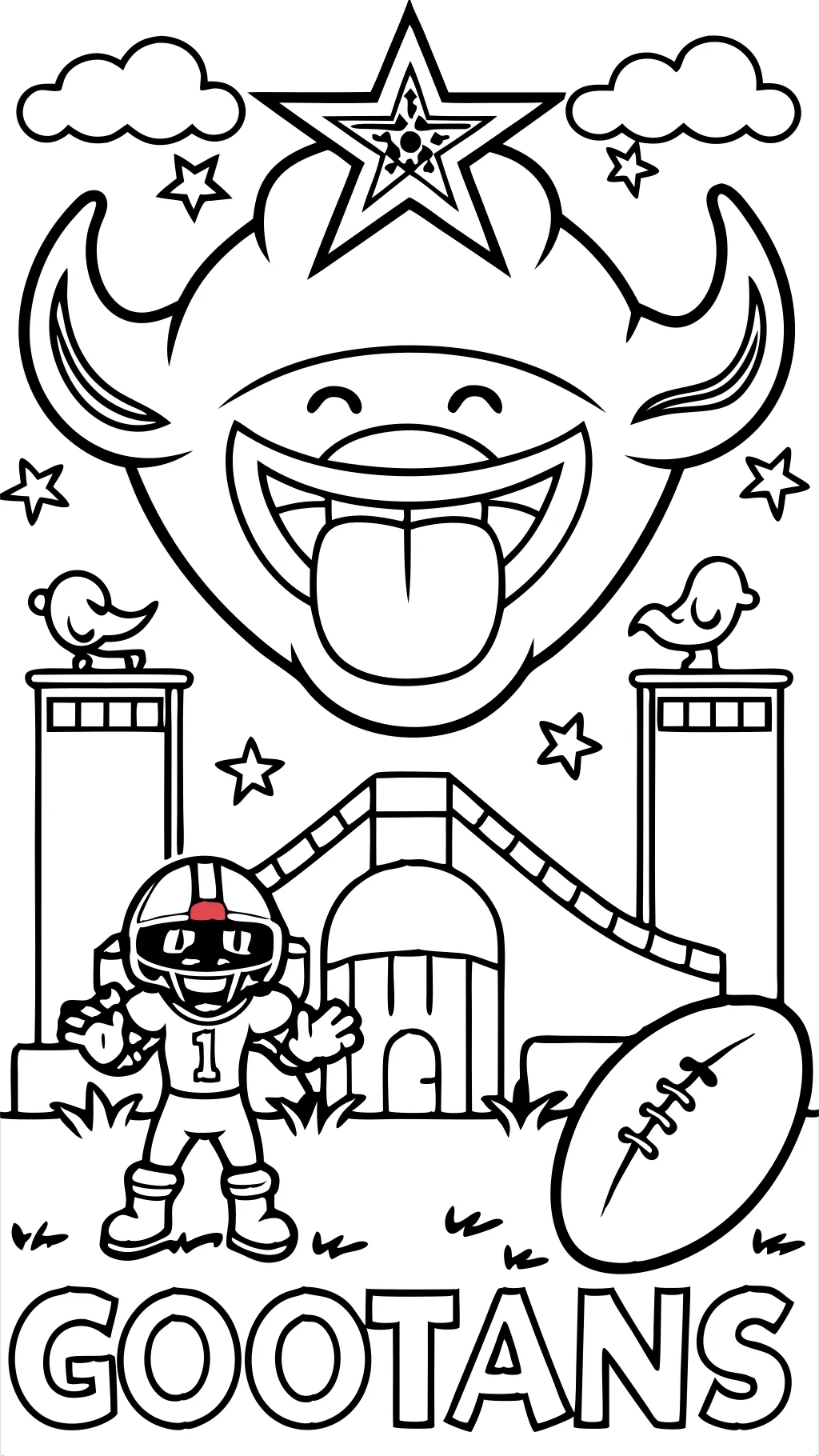 houston texans coloring pages